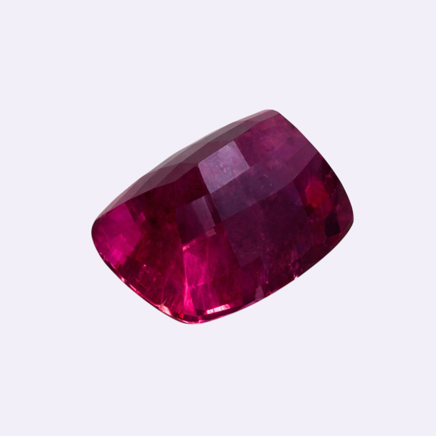 Natürlicher Turmalin - 15,15 ct | Square Cut | Pink
