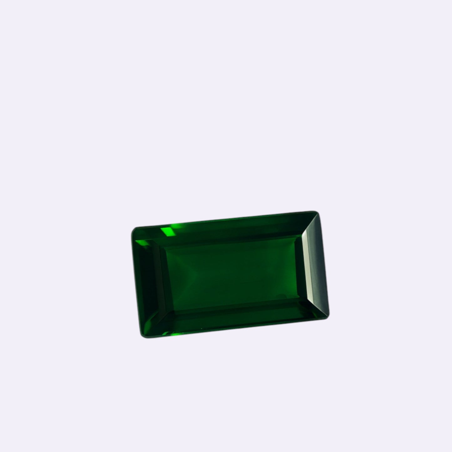 Natürlicher Turmalin – 5,99 ct | Square/Step Cut | Intensiv Grün