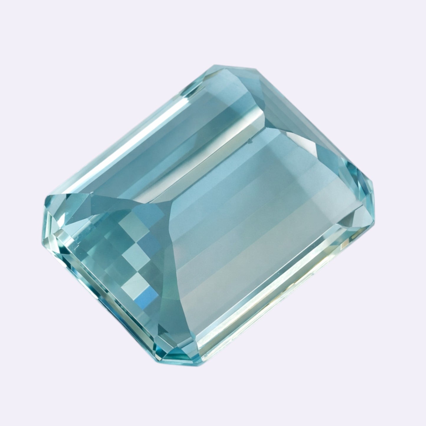 Natürlicher Aquamarin - 32,71 ct | Emerald Cut | Tief Blau
