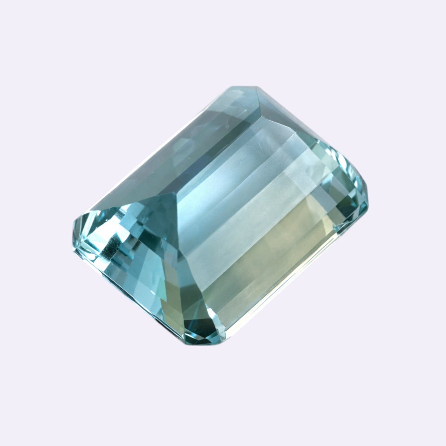 Natürlicher Aquamarin - 25,42 ct | Emerald Cut | Intensiv Blau
