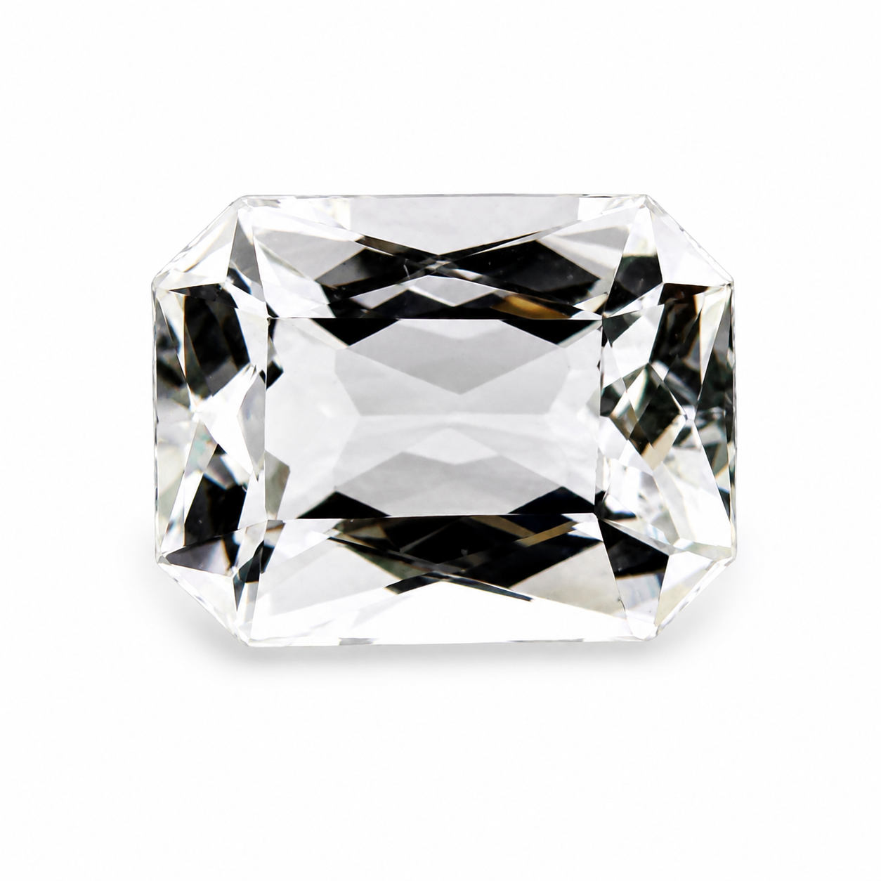 Natürlicher Goshenit - 4,74 ct | Achteckiger Schliff | Farblos
