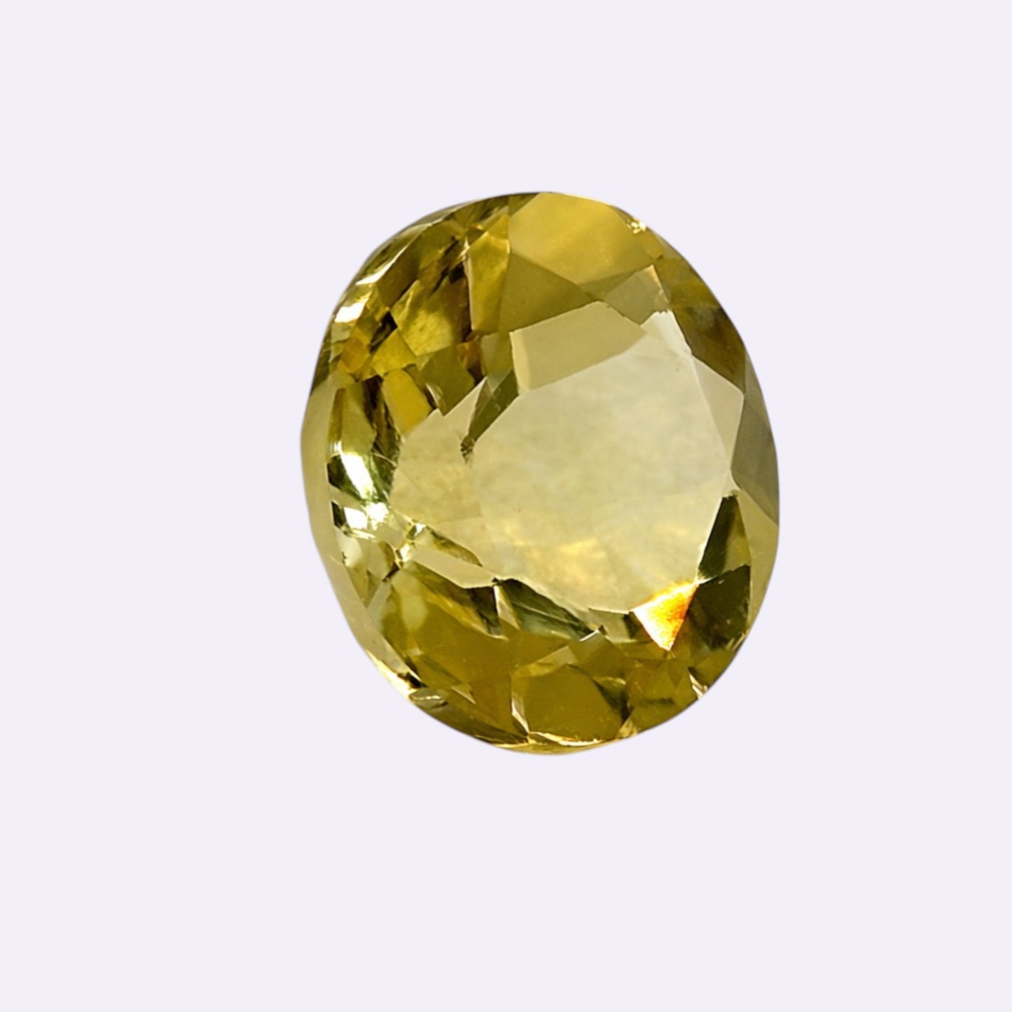 Natürlicher Lemonquarz - 2,49 ct | Rund | Gelb