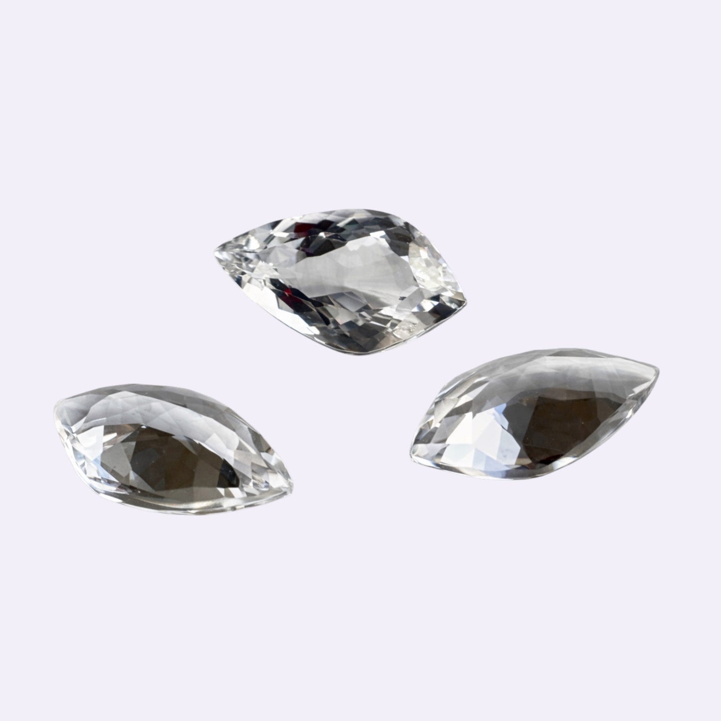 Natürlicher Bergkristall – 6,27 ct | Navette | Klar