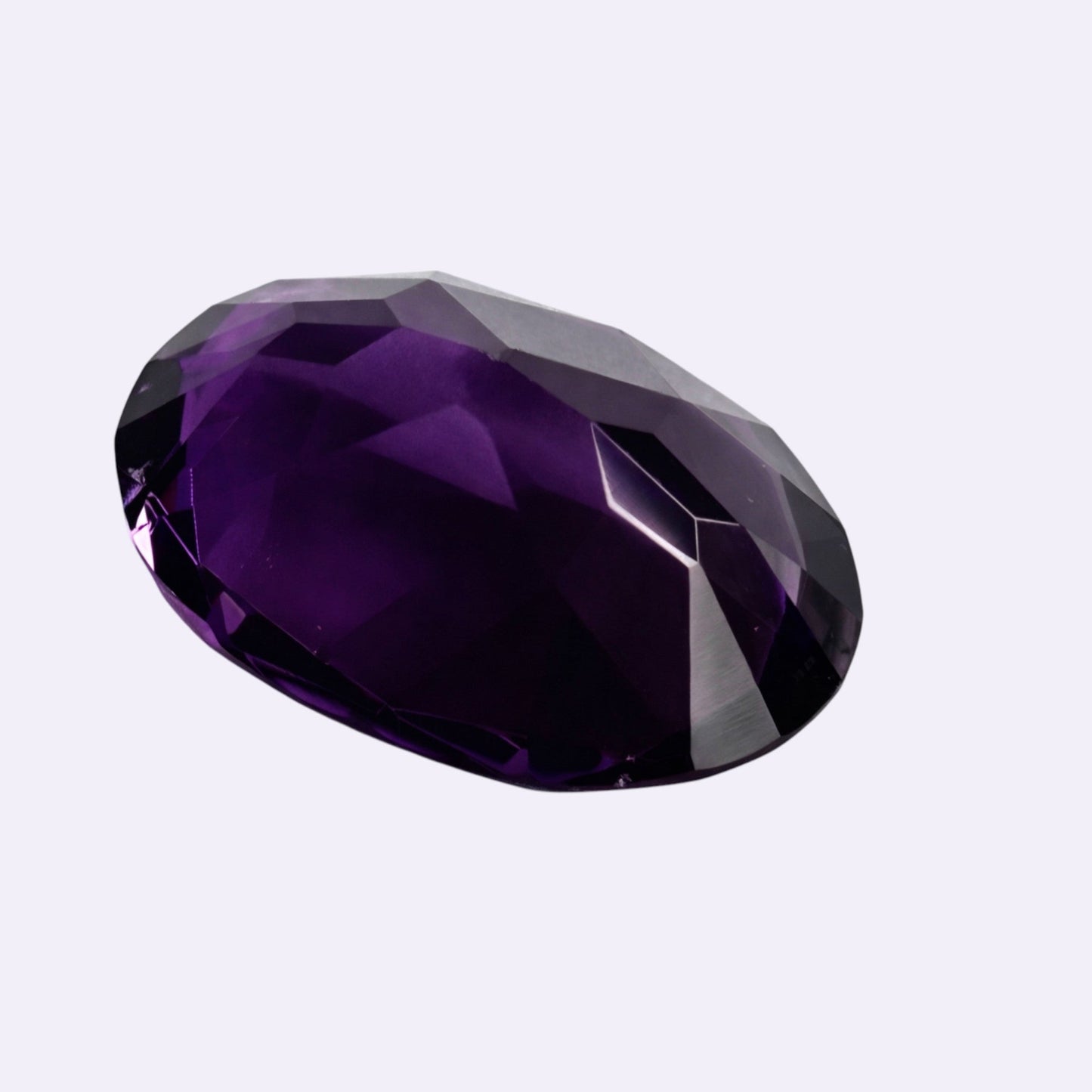 Natürlicher Amethyst – 11,32 ct | Oval | Tief Violett