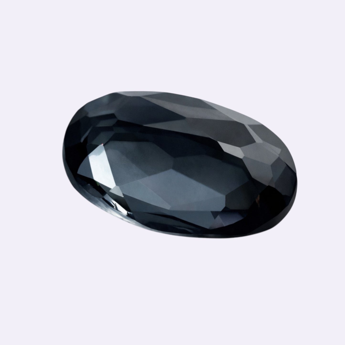 Natürlicher Spinell – 0,96 ct | Oval | Grau-Blau