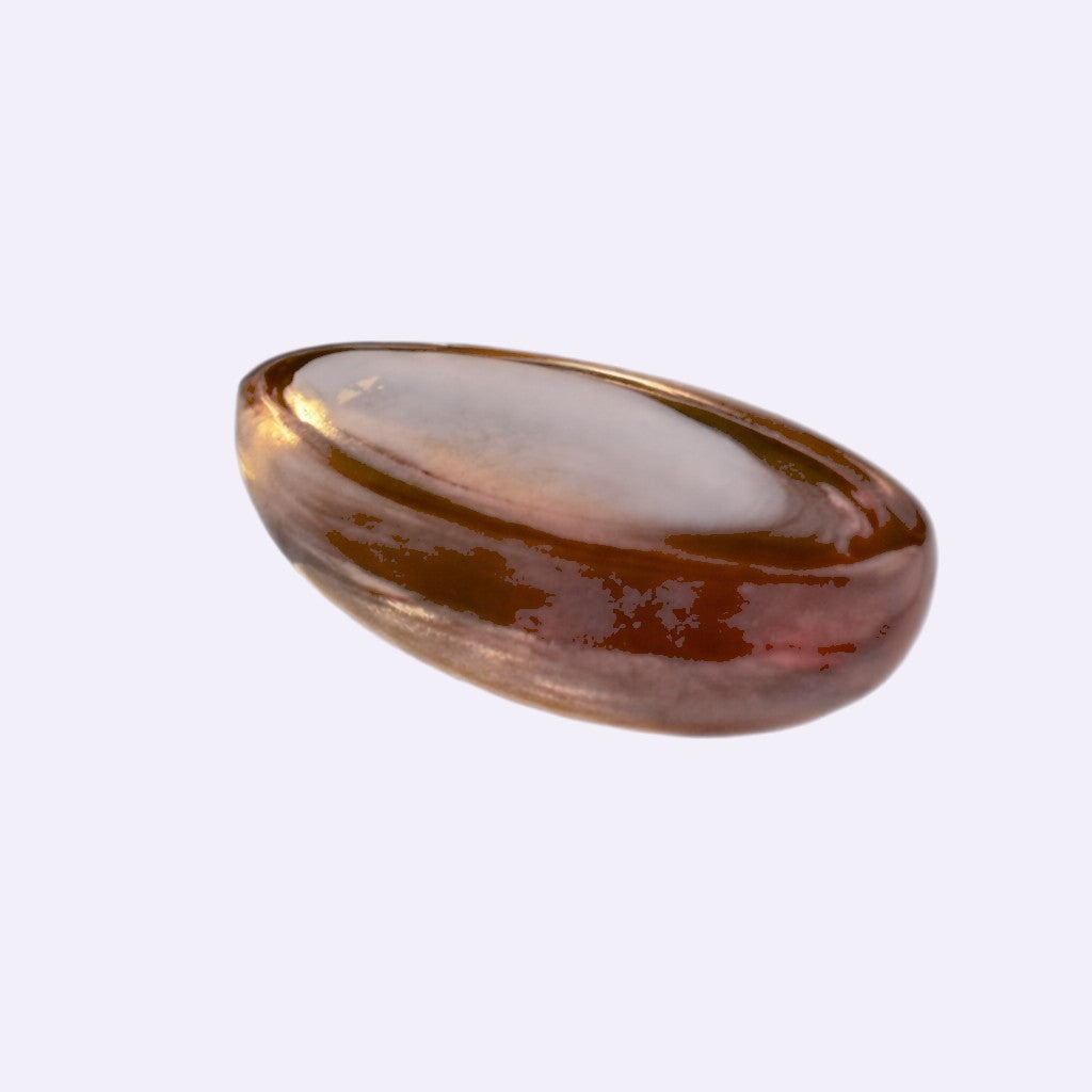 Natürlicher Citrin – ca. 2,80 ct | Oval Cabochon | Orange