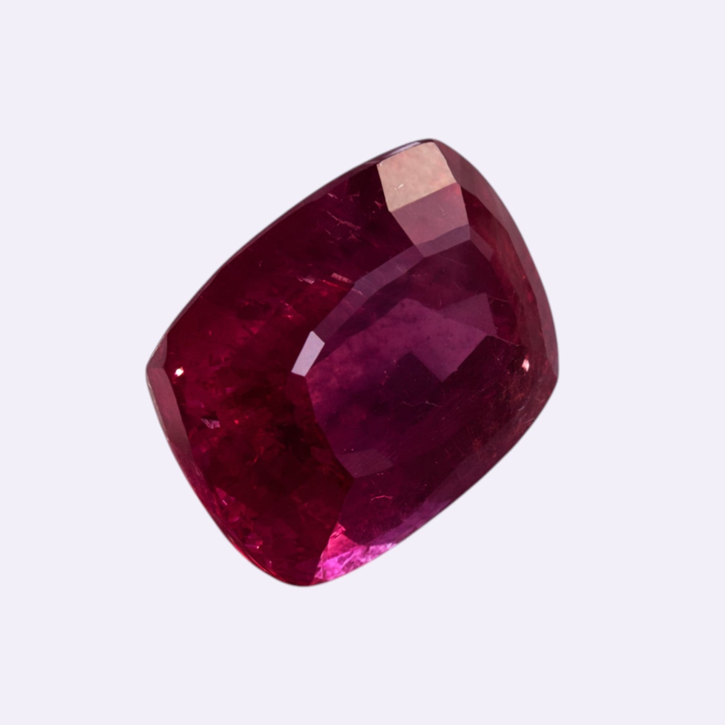 Natürlicher Turmalin - 15,15 ct | Square Cut | Pink
