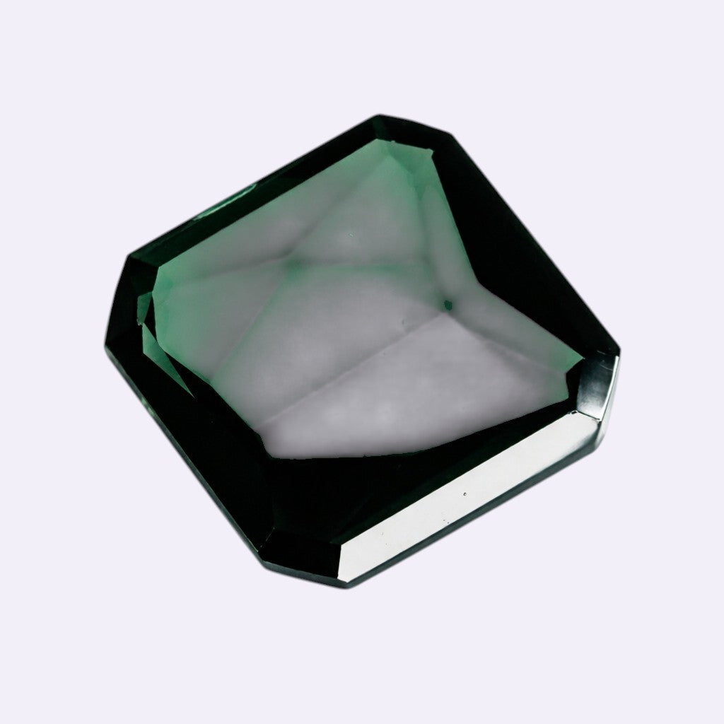 Natürlicher Turmalin – 4,57 ct | Square Cut | Tiefgrün