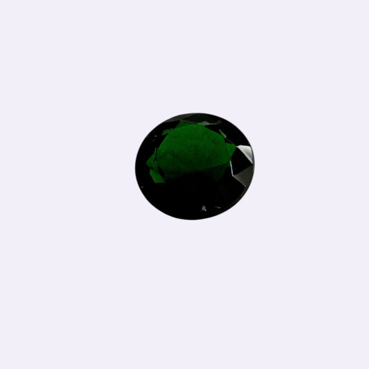 Natürlicher Turmalin – 1,55 ct | Rund | Dunkelgrün