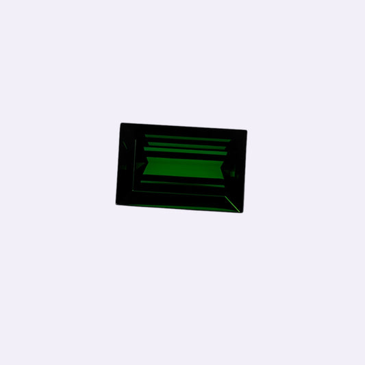 Natürlicher Turmalin – 2,44 ct | Rechteckiger Step Cut | Tiefgrün