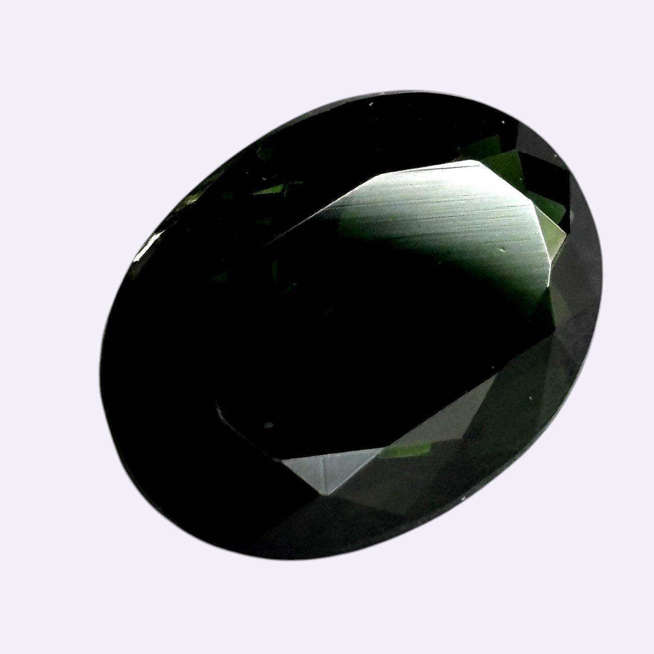 Natural Tourmaline - 4.06 ct | Oval | Deep Green 