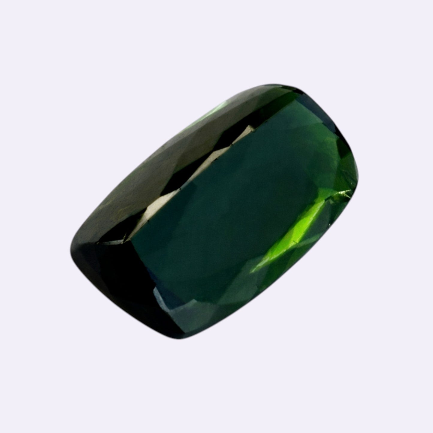 Natural Tourmaline – 4.84 ct | Rectangular Cushion | Deep Green 