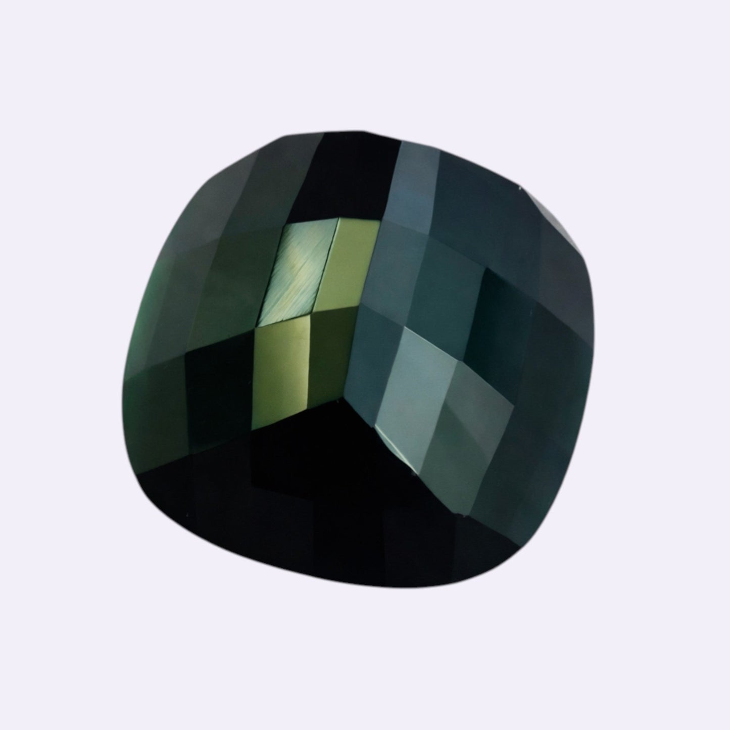 Natürlicher Turmalin – 6,27 ct | Square Cushion Cut | Tiefgrün