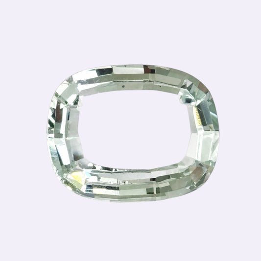 Natürlicher Aquamarin - 8,31 ct | Abgerundetes Rechteck | Bläulich