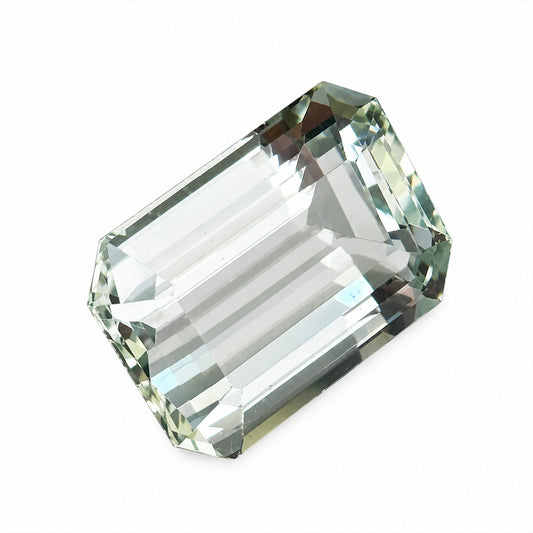 Natürlicher Aquamarin - 6,70 ct | Smaragdschliff | Hellblau