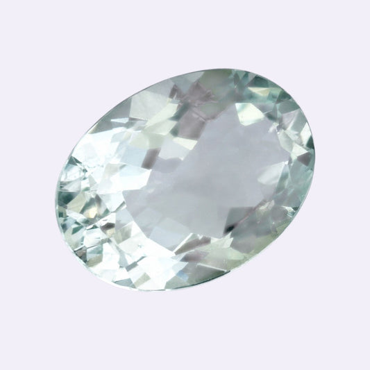 Natürlicher Aquamarin - 10,53 ct | Oval | Bläulich