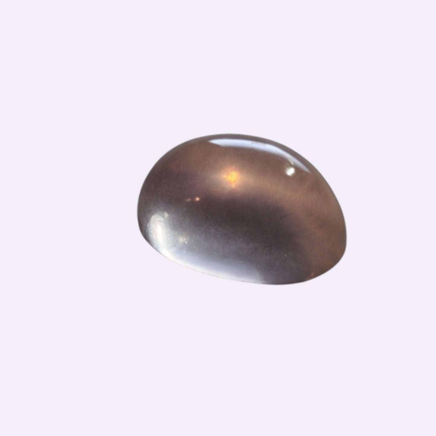 Natürlicher Rosenquarz - 4,11 ct | Oval Cabochon | Zartrosa