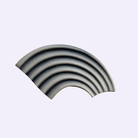 Achat-Gemme grau · Fantasieform · ca. 30 × 20 mm
