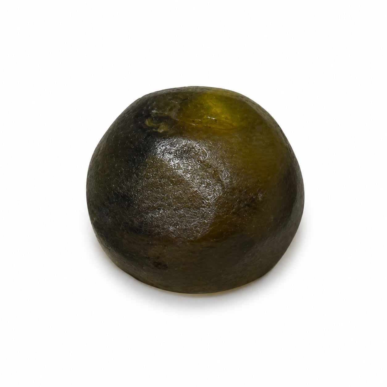 Natürlicher Chrysoberyll-Katzenauge – 1,35 ct | Kissenform Cabochon | Dunkles Olivgrün