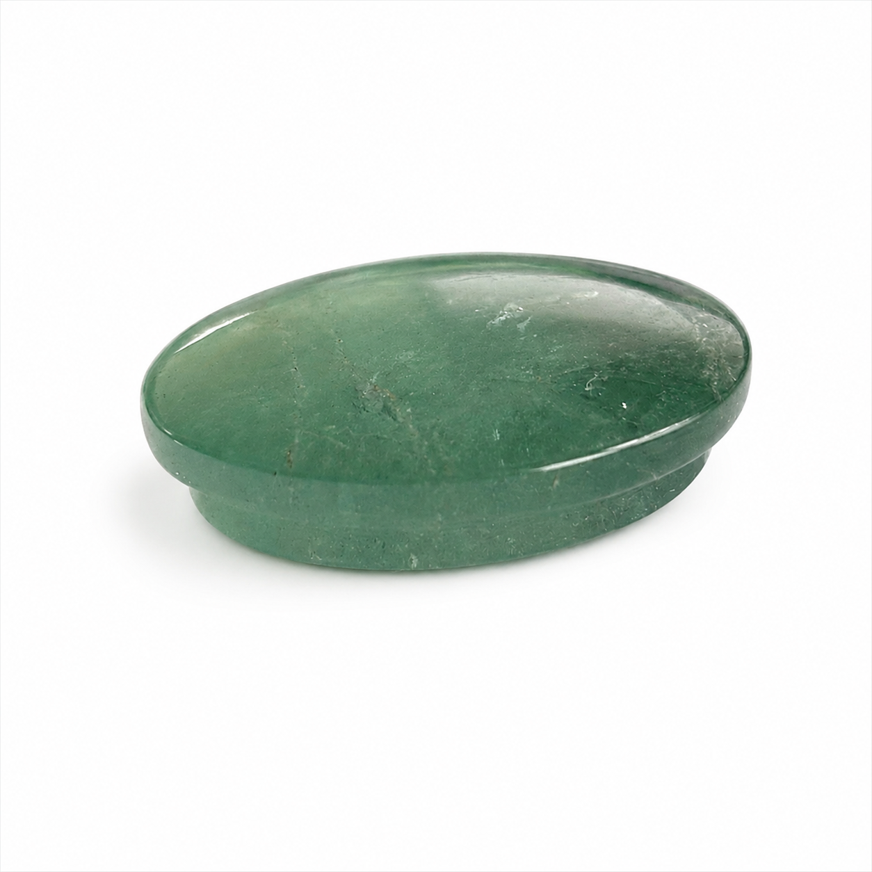 Natürlicher Aquamarin - 73,00 ct | Polierte Scheibe | Hellgrün