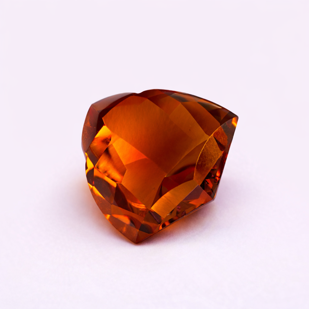 Natürlicher Skapolith – 21,41 ct | Antik-Schliff | Warmes Goldbraun