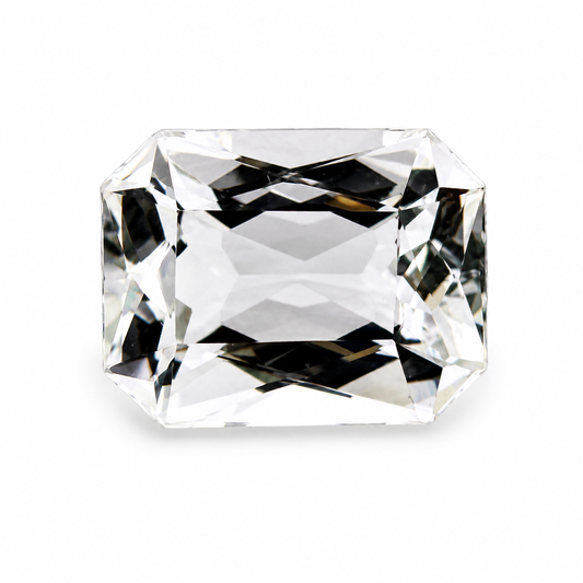 Natürlicher Goshenit - 4,74 ct | Achteckiger Schliff | Farblos