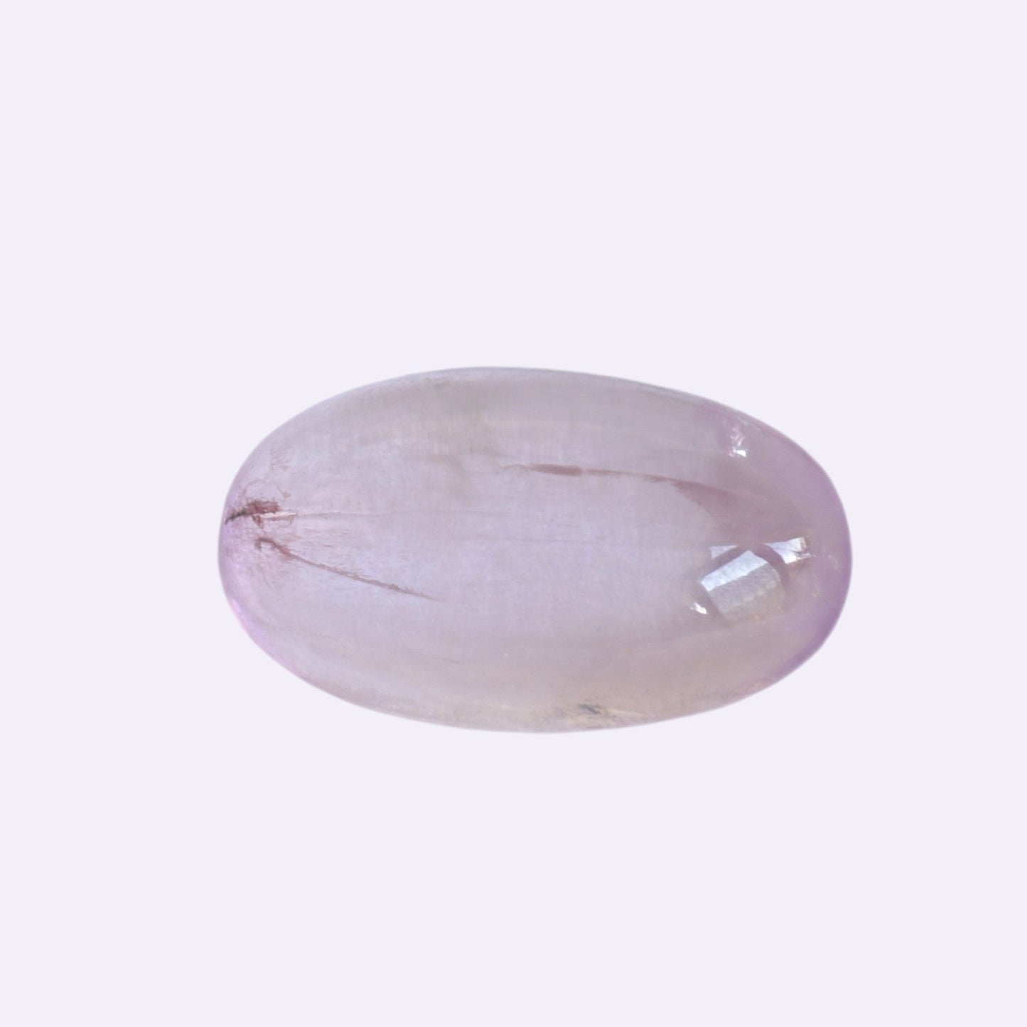 Natürlicher Kunzit - 32,42 ct | Oval Cabochon | Rosa