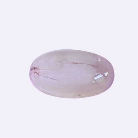 Natürlicher Kunzit - 32,42 ct | Oval Cabochon | Rosa