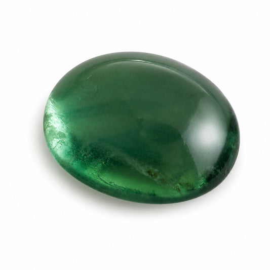Natürlicher Fluorit – 5,54 ct | Oval Cabochon | Grün
