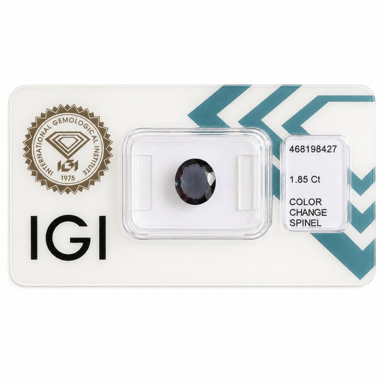 Natürlicher Spinell – 1,85 ct | Oval Mixed Cut | Color Change