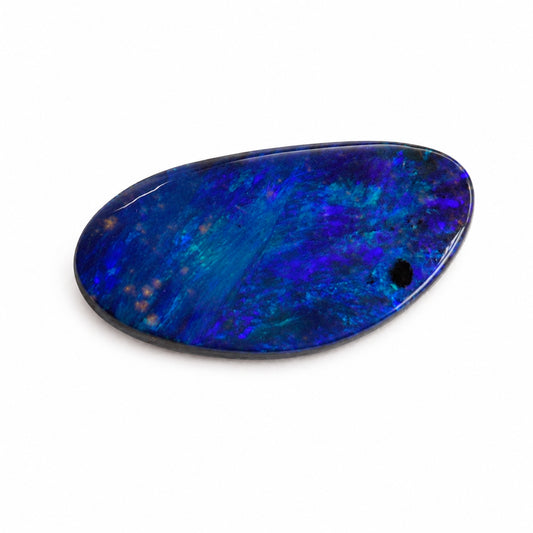 Natürlicher Opal - 3,88 ct | Fantasieform | Braun-Blau