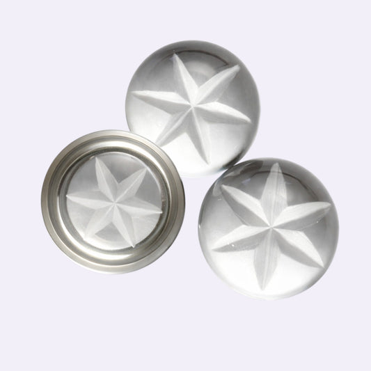 Natürlicher Bergkristall – 21,60 ct | Round Cabochon | Klar
