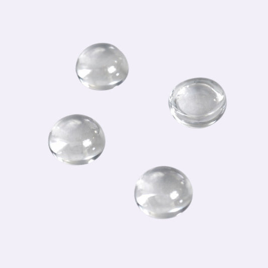 Natürlicher Topas – ca. 0,18 ct | Round Cabochon | Farblos