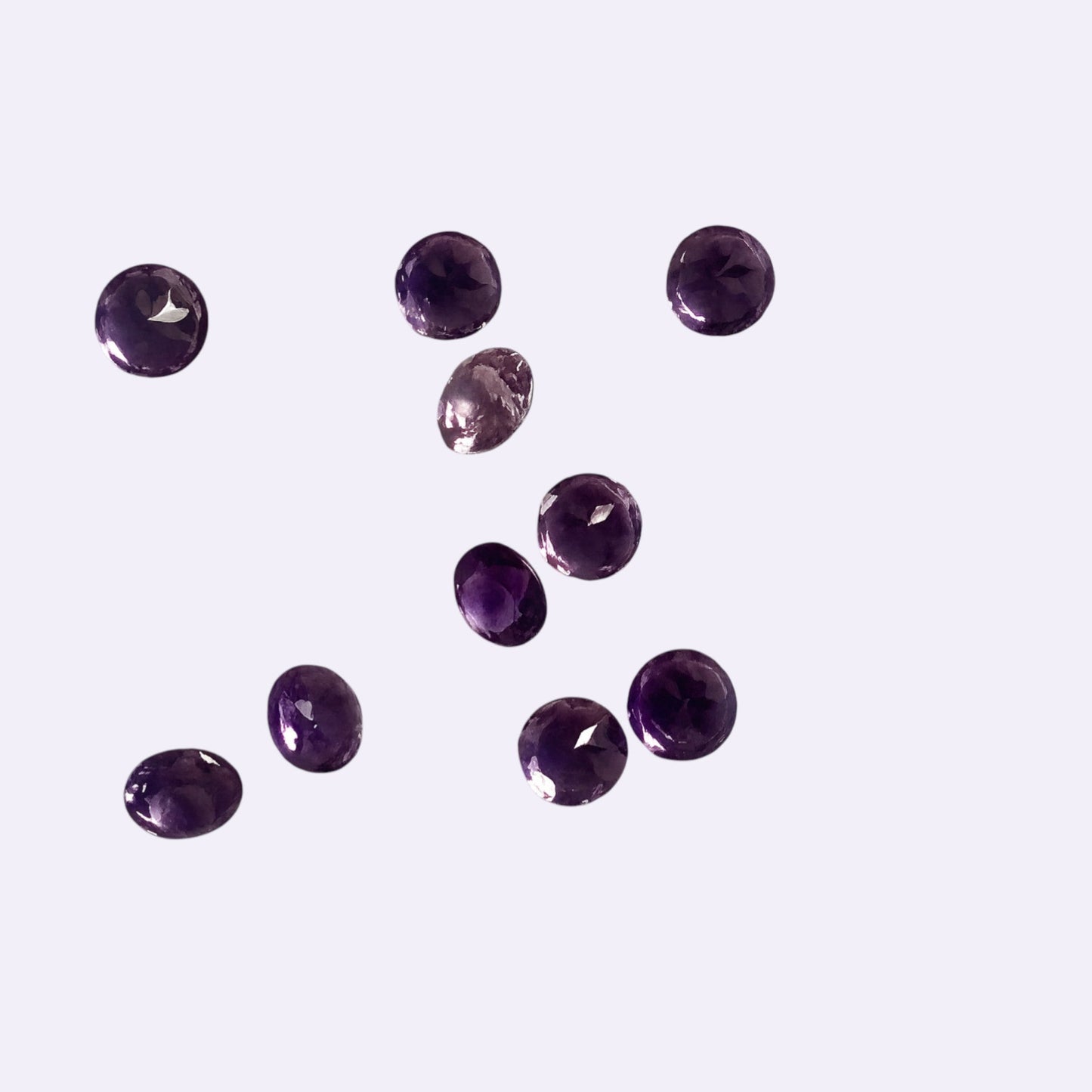Natürlicher Amethyst - 1,9 mm | Rund | Violett