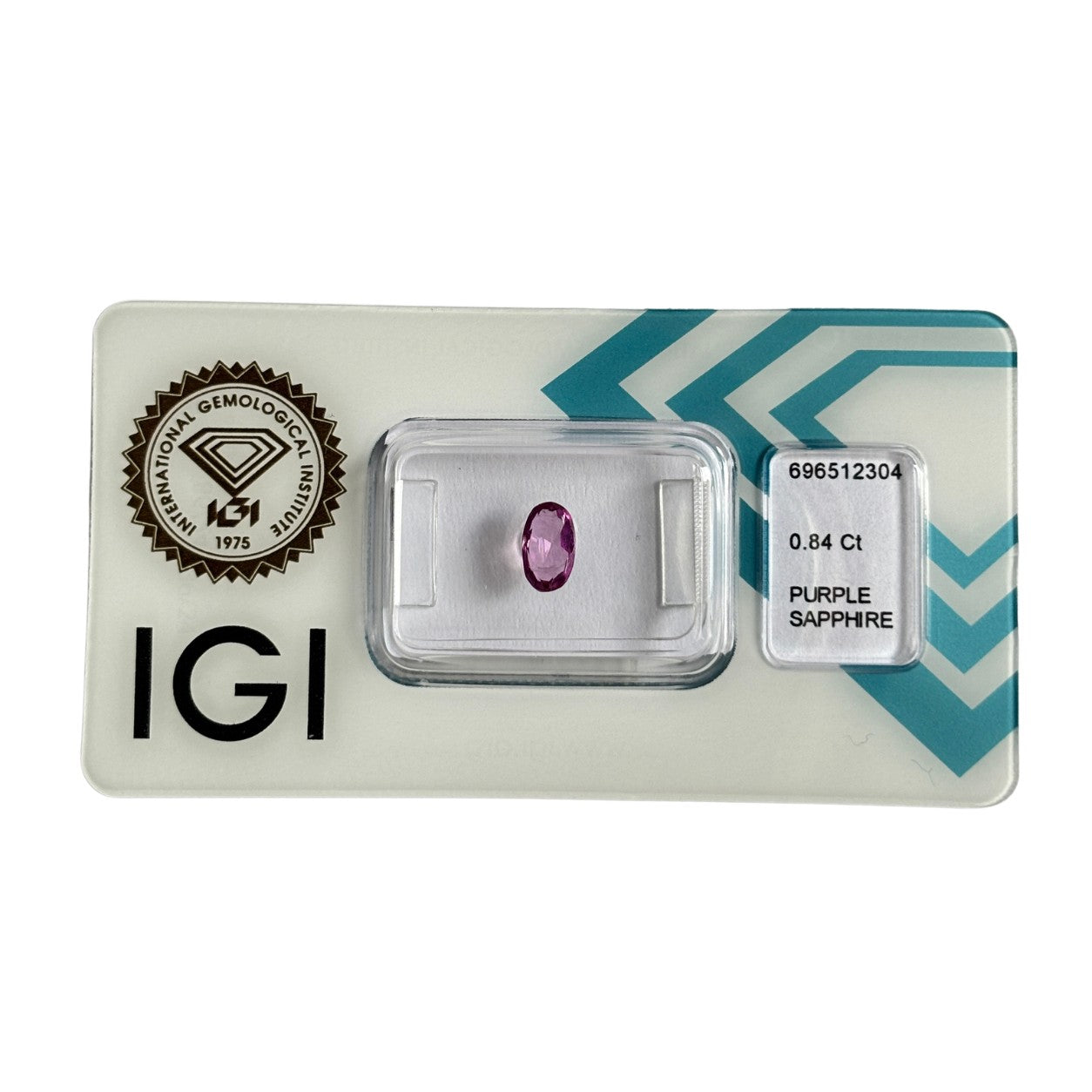 Natürlicher pink-violetter Saphir, Oval Mixed Cut, 0,84 ct, zertifizierter Edelstein für hochwertigen Schmuck.