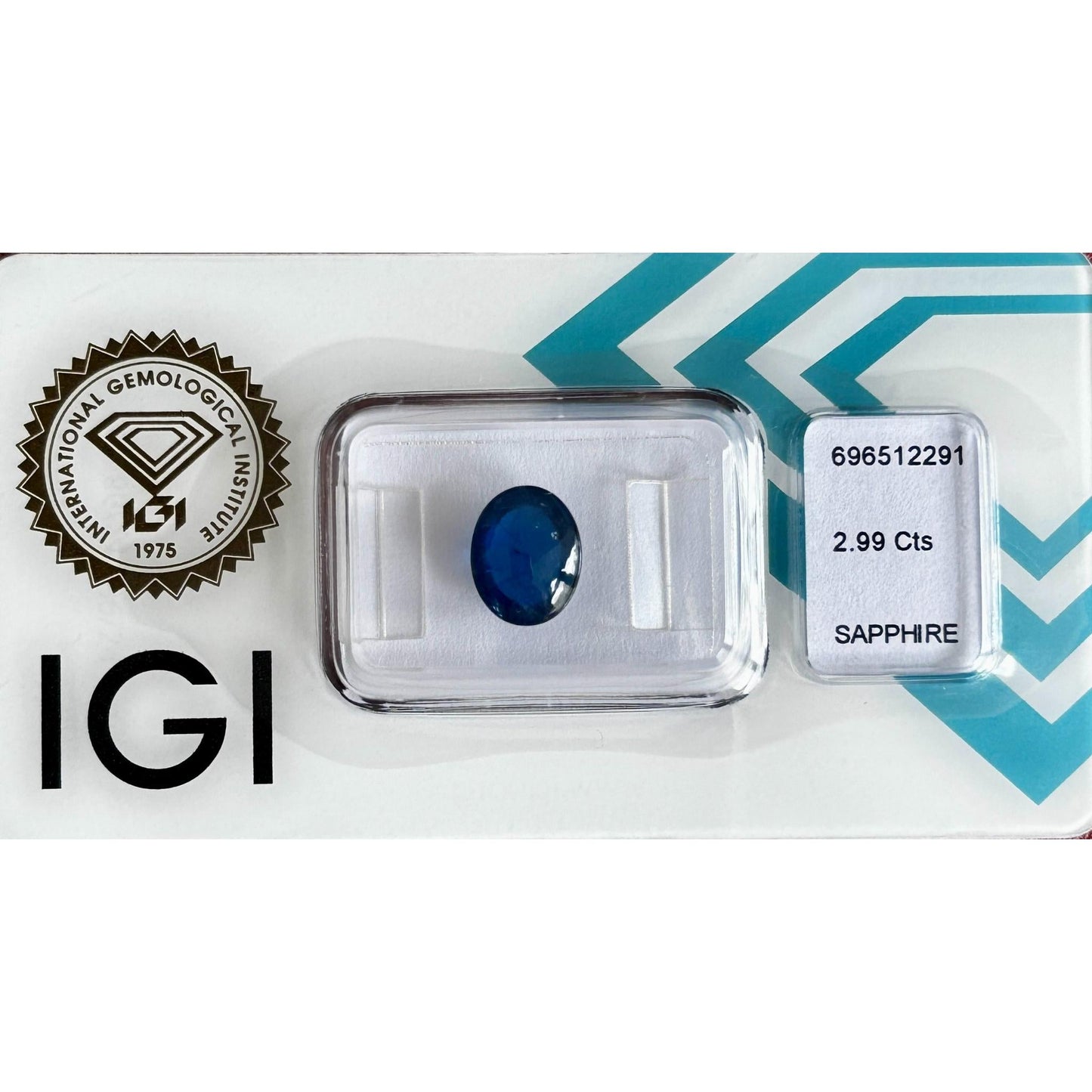 Natürlicher Saphir – 2,99 ct | Oval Cabochon Cut | Tief Blau