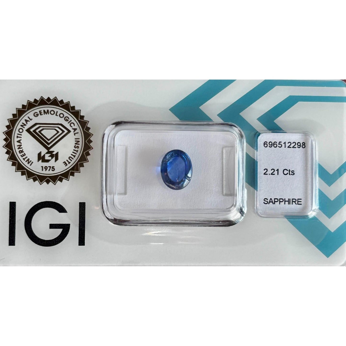 Natürlicher Saphir - 2,21 ct | Oval Cabochon Cut | Tief Purpur-Blau