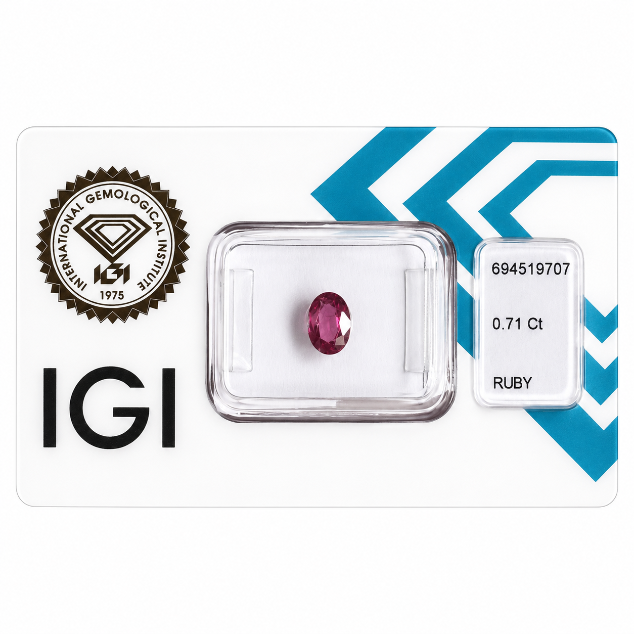 Natural Ruby – 0.71 ct | Oval Mixed Cut | Purplish-Pink Red