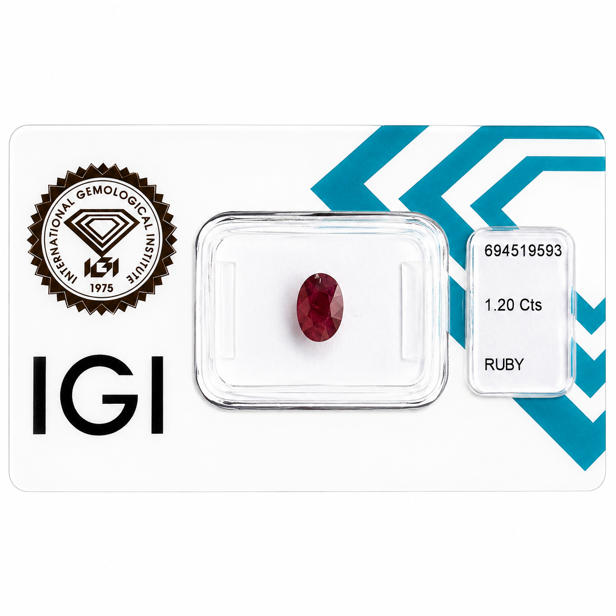 Natural Ruby – 1.20 ct | Oval Mixed Cut | Deep Purple