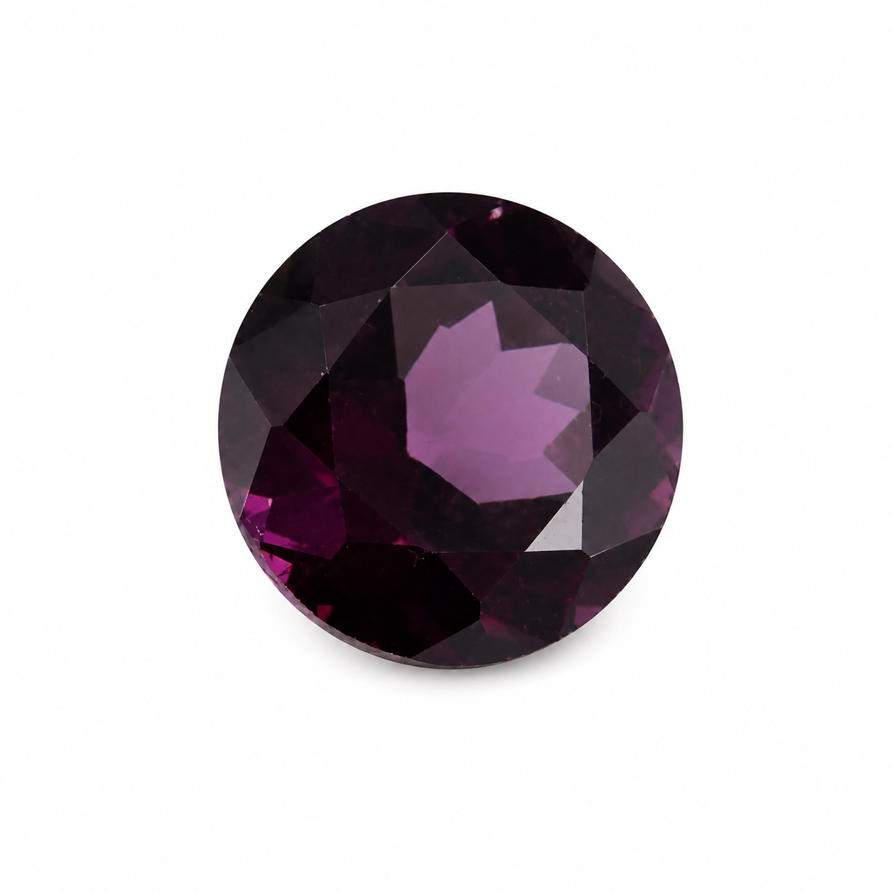 Natürlicher Granat - 2,92 ct | Rund | Farbwechsel Rot - Rötlich-Violett