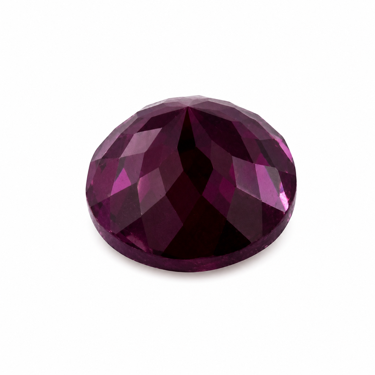 Natürlicher Granat - 2,92 ct | Rund | Farbwechsel Rot - Rötlich-Violett