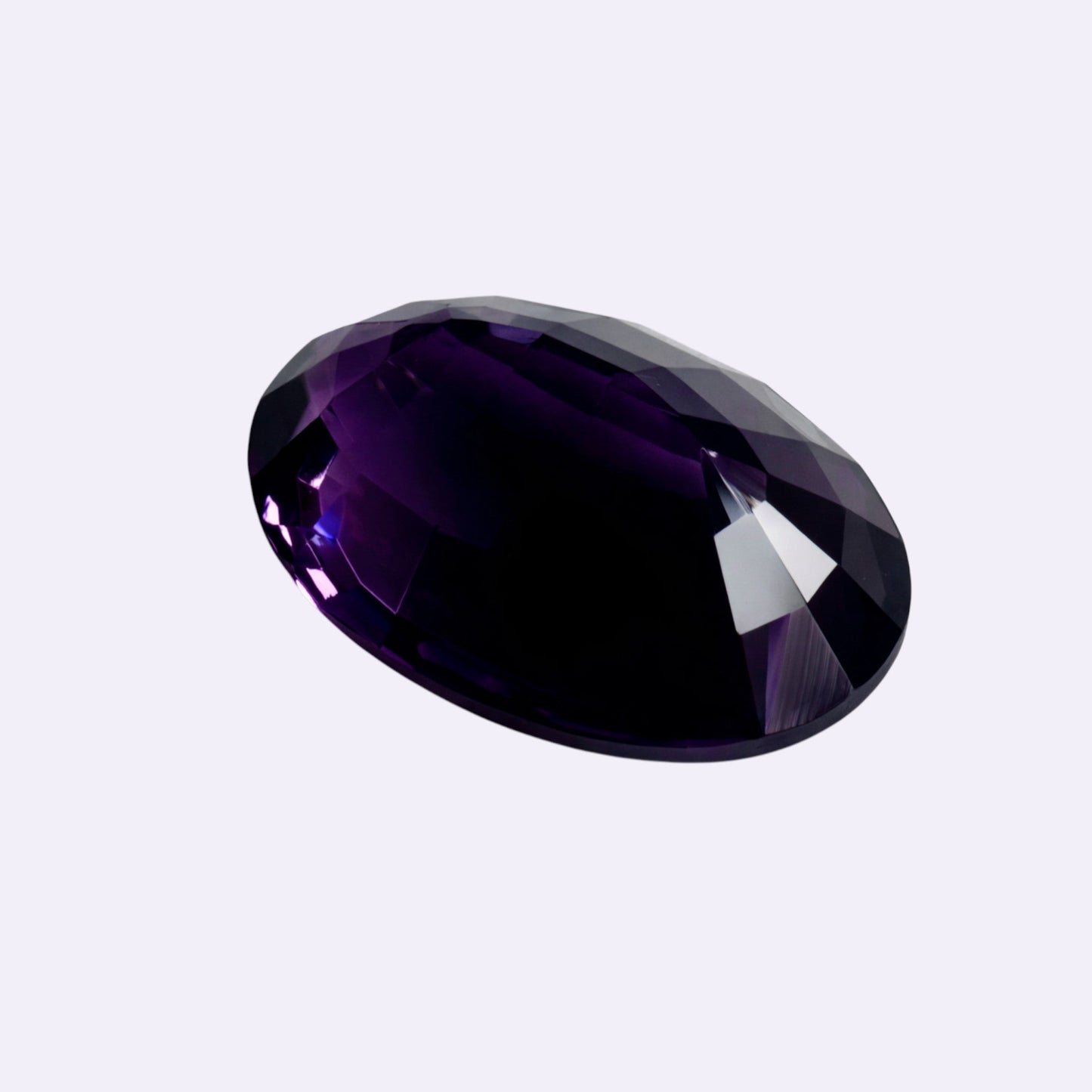 Natürlicher Amethyst – 14,49 ct | Oval | Tief Violett