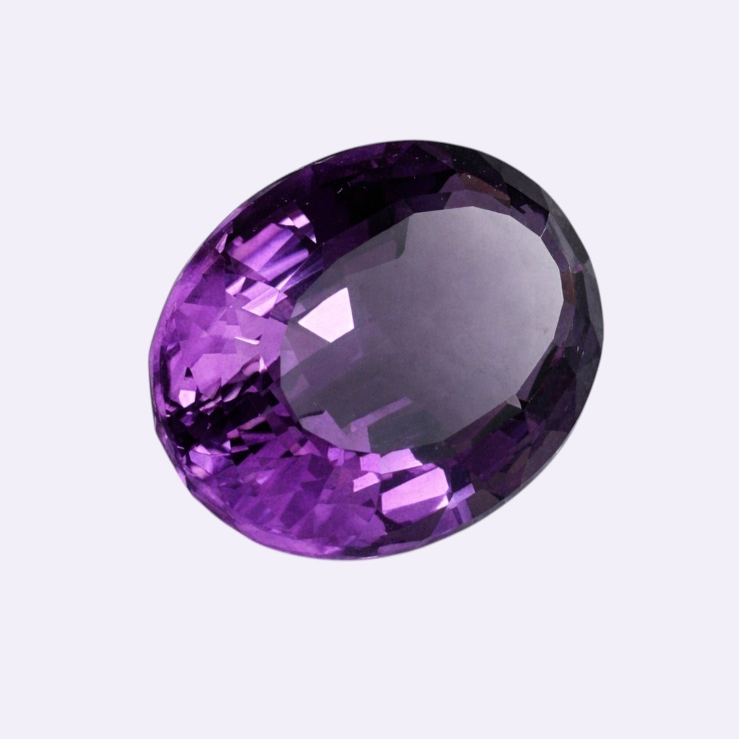 Natürlicher Amethyst – 14,49 ct | Oval | Tief Violett
