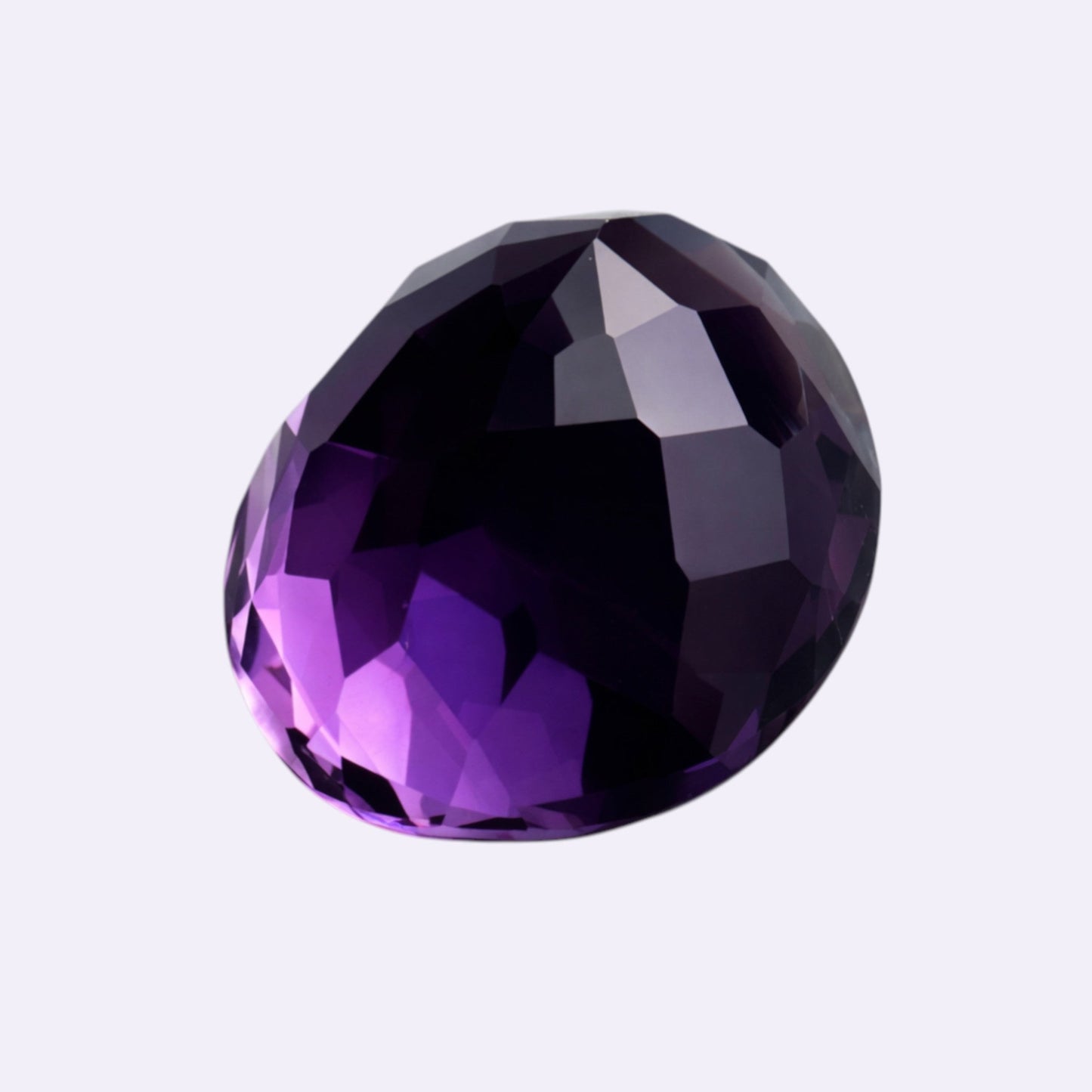 Natürlicher Amethyst – 12,14 ct | Oval | Tief Violett