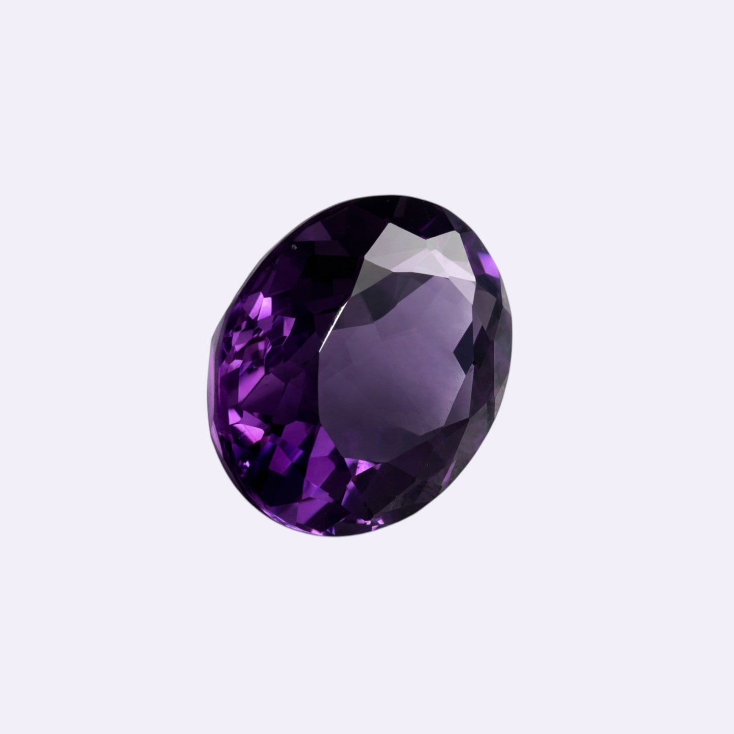 Natürlicher Amethyst – 12,14 ct | Oval | Tief Violett