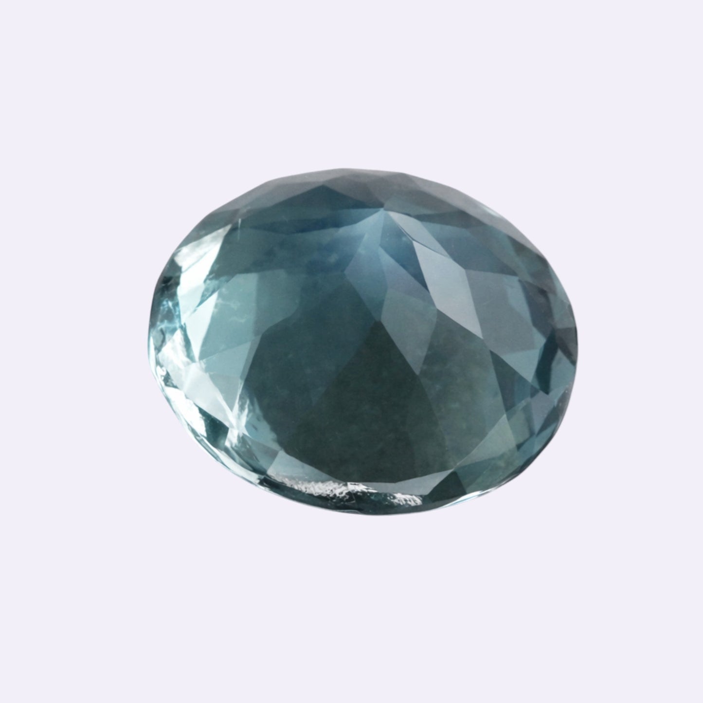Natürlicher Aquamarin – 0,42 ct | Rund | Hellblau