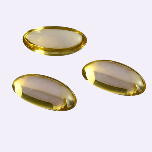 Natürlicher Lemonquarz – ca. 2,51 ct | Oval Cabochon | Hellgelb