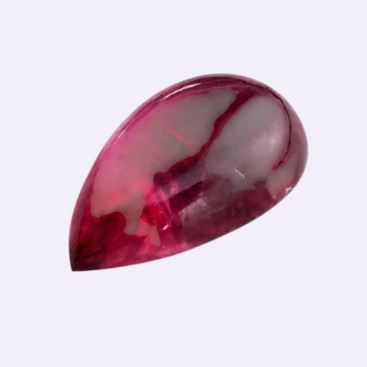 Natürlicher Turmalin – 1,69 ct | Tropfen-Cabochon | Pink