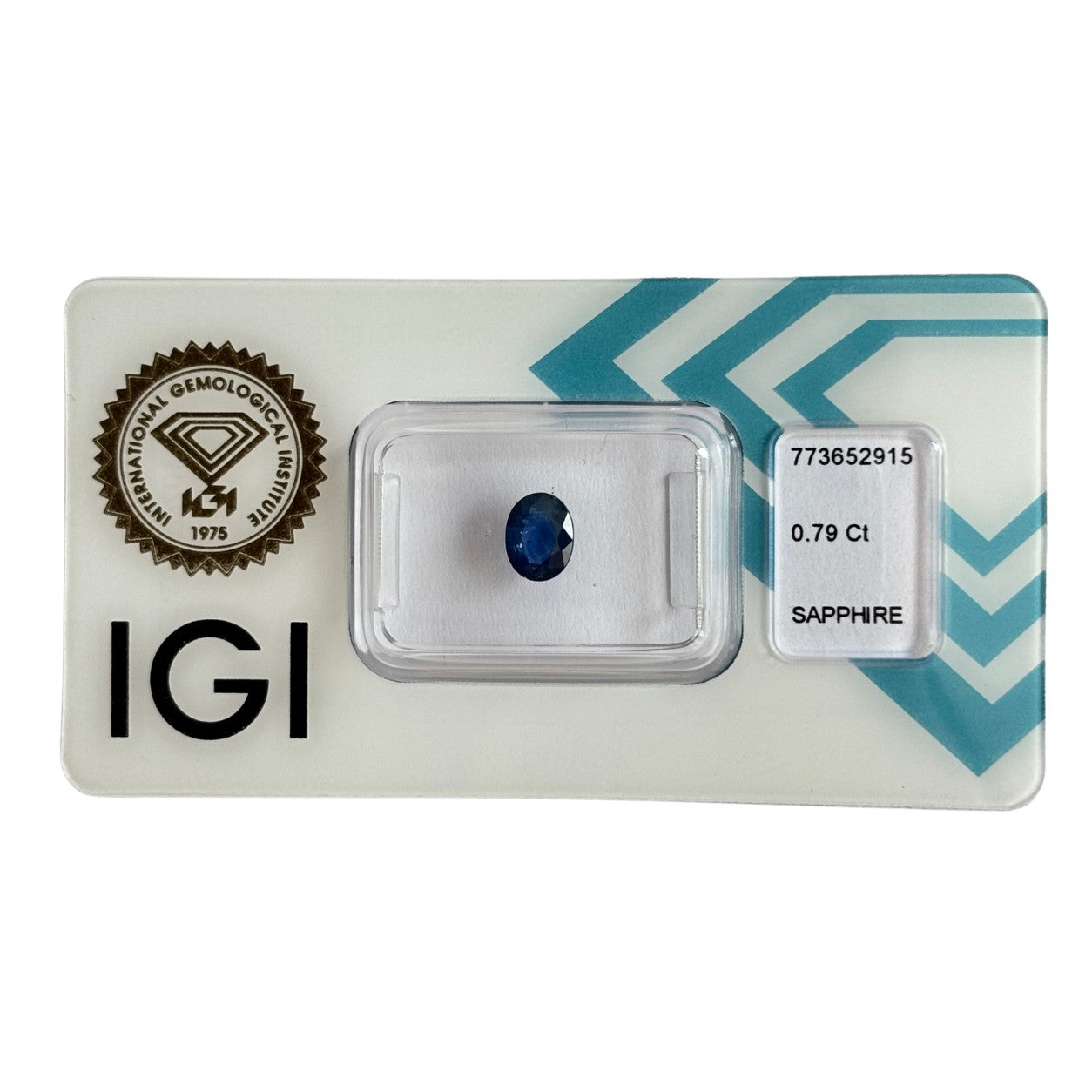 Natürlicher Saphir – 0,79 ct | Oval Mixed Cut | Tiefblau