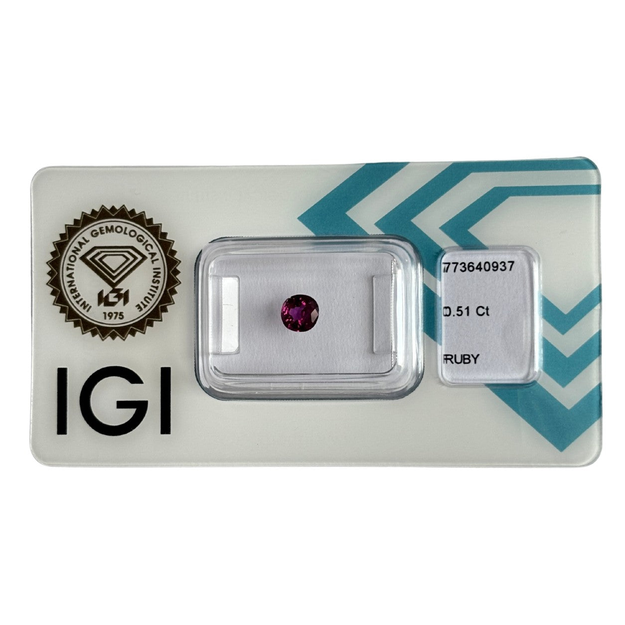 Natürlicher tief purpur-rosa roter Rubin, Cushion Mixed Cut, 0,51 ct, zertifizierter Edelstein für hochwertigen Schmuck